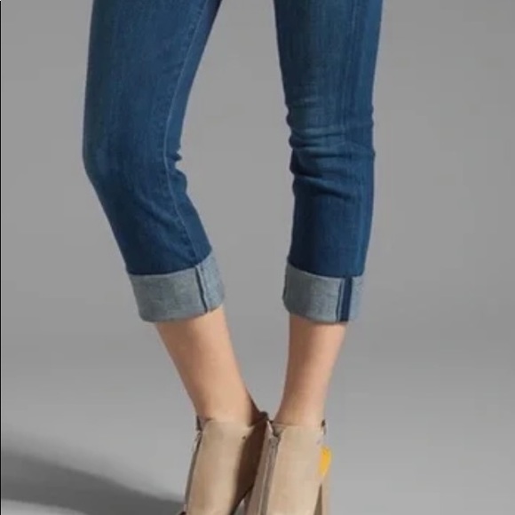 Citizens of Humanity Dani Cropped Straight Leg Jeans. Dark Wash. 26 - Picture 2 of 5